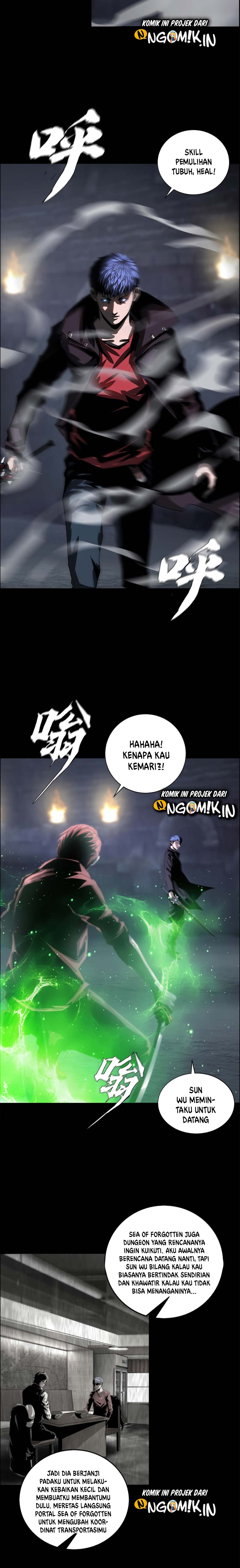 The Blade of Evolution – Walking Alone in the Dungeon Chapter 36 Bahasa Indonesia